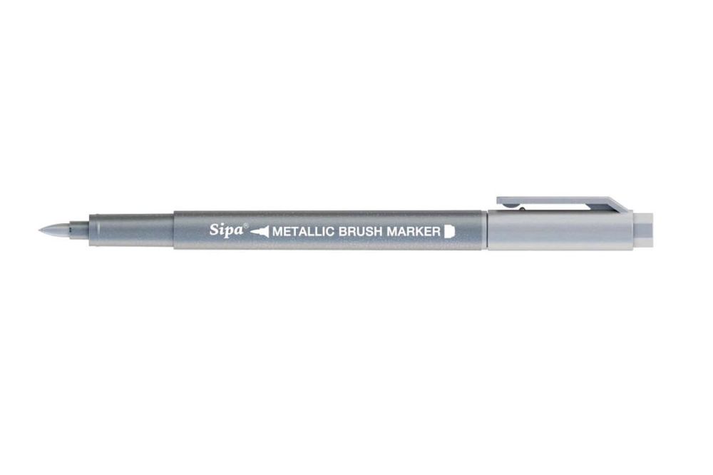 Metallic Brush Marker